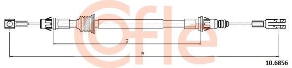 Cofle 92.10.6856 Cable Pull, parking brake 92106856: Buy near me in Poland at 2407.PL - Good price!