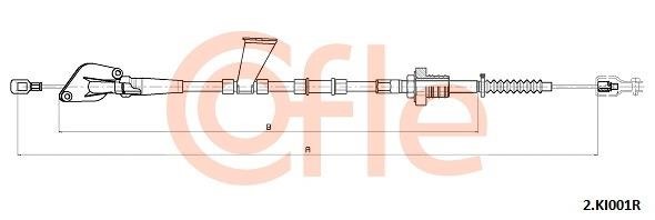 Cofle 2.KI001R Cięgło, sterowanie sprzęgłem 2KI001R: Dobra cena w Polsce na 2407.PL - Kup Teraz!