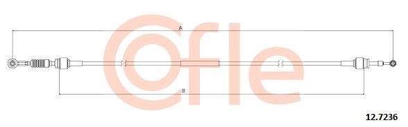 Cofle 127236 Привод механизма переключения передач 127236: Отличная цена - Купить в Польше на 2407.PL!