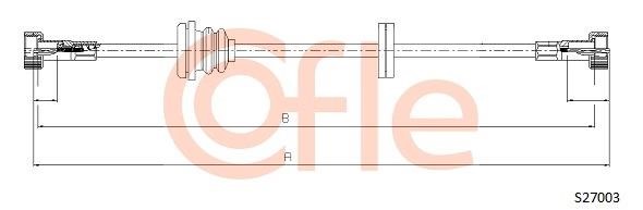 Cofle 92.S27003 Tacho Shaft 92S27003: Buy near me in Poland at 2407.PL - Good price!