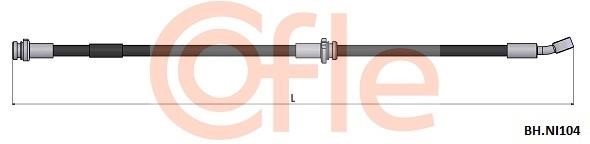Cofle 92.BH.NI104 Przewód hamulcowy elastyczny 92BHNI104: Dobra cena w Polsce na 2407.PL - Kup Teraz!