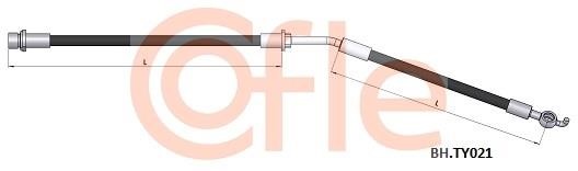 Cofle 92.BH.TY021 Гальмівний шланг 92BHTY021: Приваблива ціна - Купити у Польщі на 2407.PL!