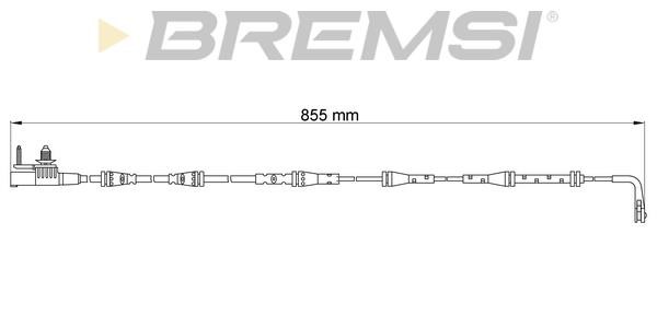 Bremsi WI0906 Bremsbelagwarnkontakte WI0906: Kaufen Sie zu einem guten Preis in Polen bei 2407.PL!