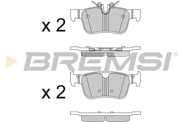 Bremsi BP3819 Brake Pad Set, disc brake BP3819: Buy near me in Poland at 2407.PL - Good price!