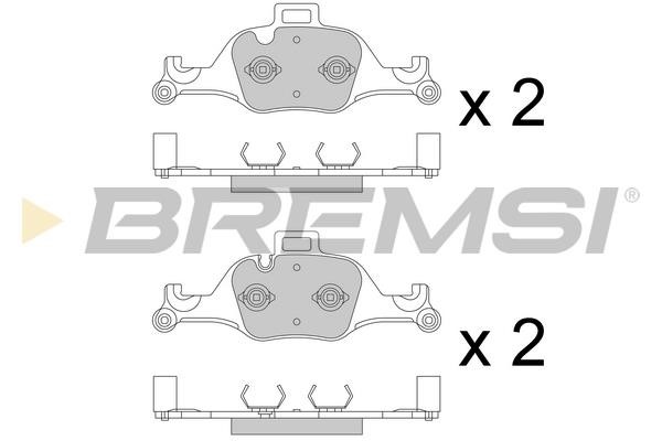 Bremsi BP3777 Brake Pad Set, disc brake BP3777: Buy near me in Poland at 2407.PL - Good price!