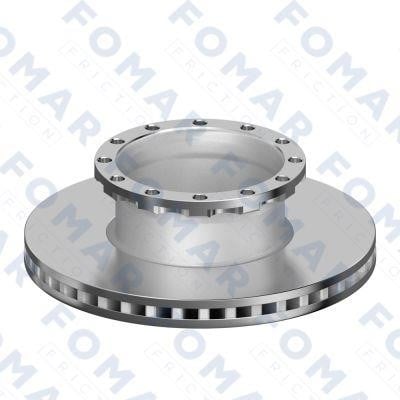 Fomar friction FO 0187 PRO Brake disc FO0187PRO: Buy near me in Poland at 2407.PL - Good price!