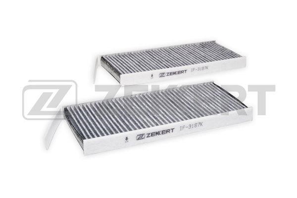 Zekkert IF-3187K Activated Carbon Cabin Filter IF3187K: Buy near me in Poland at 2407.PL - Good price!
