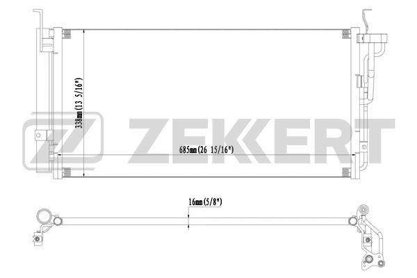 Zekkert MK3035 Cooler Module MK3035: Buy near me in Poland at 2407.PL - Good price!