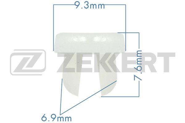 Zekkert BE-2270 Clip, trim/protective strip BE2270: Buy near me in Poland at 2407.PL - Good price!