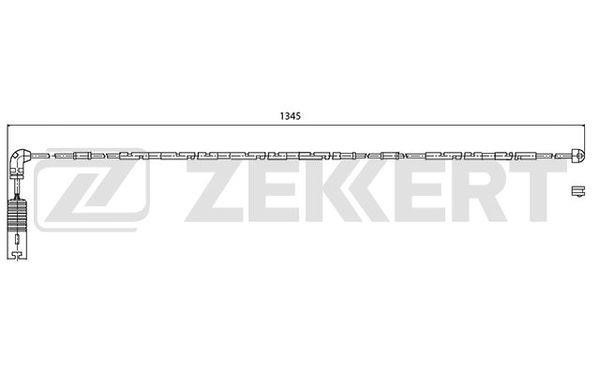 Zekkert BS-8024 Warnkontakt, Bremsbelagverschleiß BS8024: Kaufen Sie zu einem guten Preis in Polen bei 2407.PL!