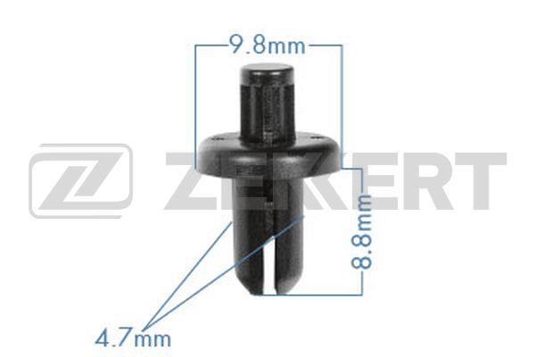 Zekkert BE-3536 Clip, trim/protective strip BE3536: Buy near me at 2407.PL in Poland at an Affordable price!