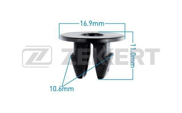 Zekkert BE-1484 Clip, trim/protective strip BE1484: Buy near me in Poland at 2407.PL - Good price!