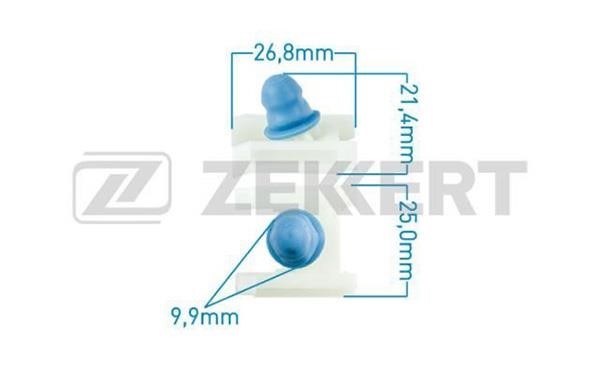 Zekkert BE-3330 Clip, trim/protective strip BE3330: Buy near me in Poland at 2407.PL - Good price!