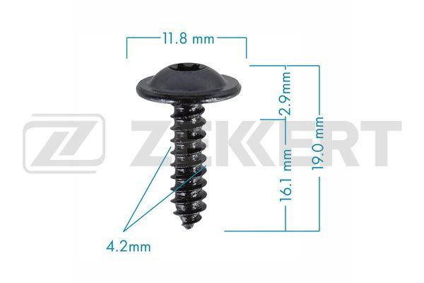 Zekkert BE-1227 Clip, trim/protective strip BE1227: Buy near me at 2407.PL in Poland at an Affordable price!