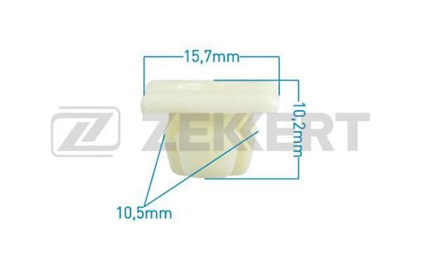 Zekkert BE-2057 Clip, trim/protective strip BE2057: Buy near me in Poland at 2407.PL - Good price!
