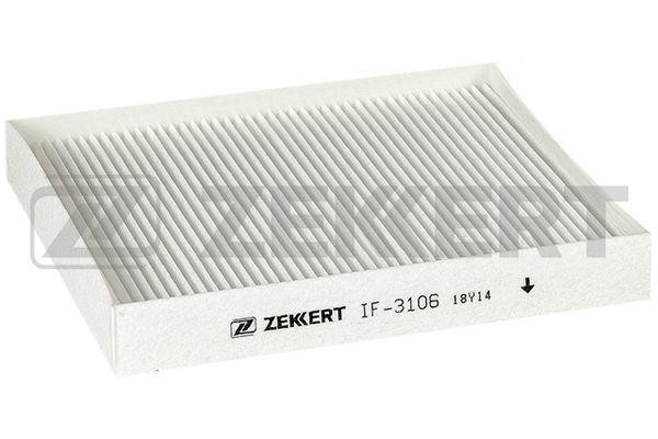 Zekkert IF-3106 Filter, interior air IF3106: Buy near me at 2407.PL in Poland at an Affordable price!