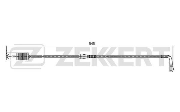 Zekkert BS-8016 Контакт BS8016: Отличная цена - Купить в Польше на 2407.PL!