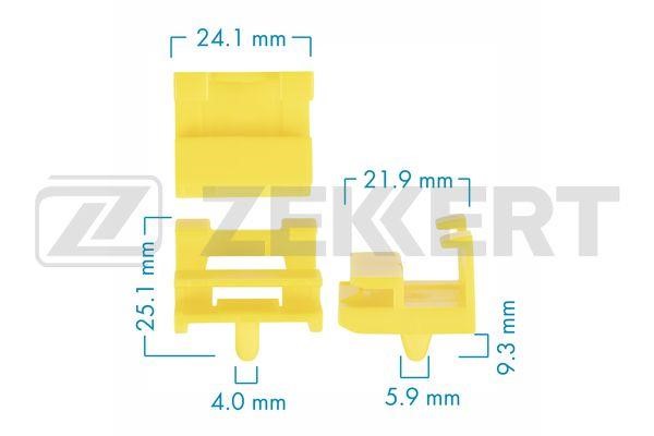 Zekkert BE-3595 Clip, trim/protective strip BE3595: Buy near me in Poland at 2407.PL - Good price!
