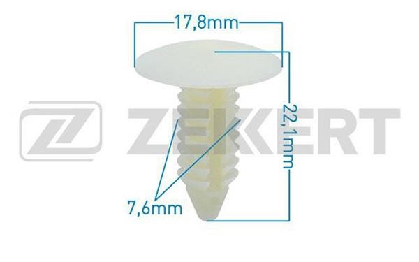 Zekkert BE-1057 Clip, trim/protective strip BE1057: Buy near me in Poland at 2407.PL - Good price!