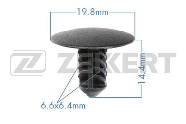 Zekkert BE-3537 Clip, trim/protective strip BE3537: Buy near me in Poland at 2407.PL - Good price!