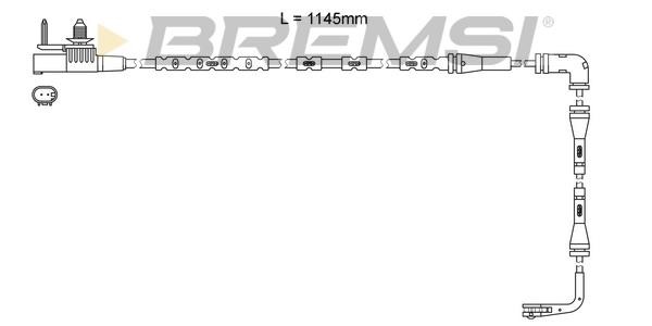 Bremsi WI0983 Warning contact, brake pad wear WI0983: Buy near me in Poland at 2407.PL - Good price!