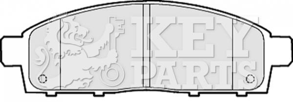 Key parts KBP2054 Brake Pad Set, disc brake KBP2054: Buy near me in Poland at 2407.PL - Good price!