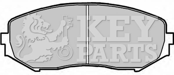Key parts KBP1957 Brake Pad Set, disc brake KBP1957: Buy near me in Poland at 2407.PL - Good price!
