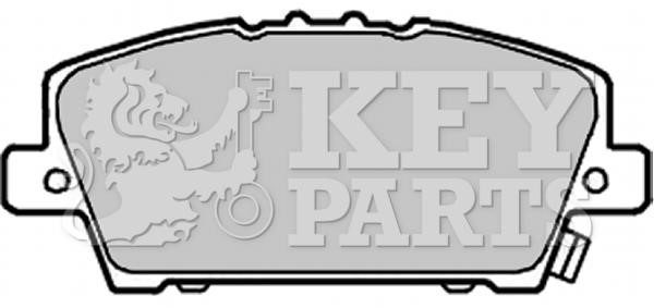 Key parts KBP1986 Brake Pad Set, disc brake KBP1986: Buy near me in Poland at 2407.PL - Good price!
