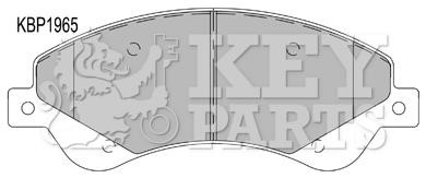 Key parts KBP1965 Brake Pad Set, disc brake KBP1965: Buy near me in Poland at 2407.PL - Good price!