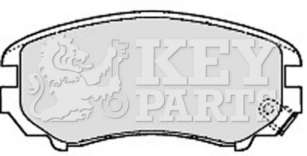 Key parts KBP1884 Brake Pad Set, disc brake KBP1884: Buy near me in Poland at 2407.PL - Good price!