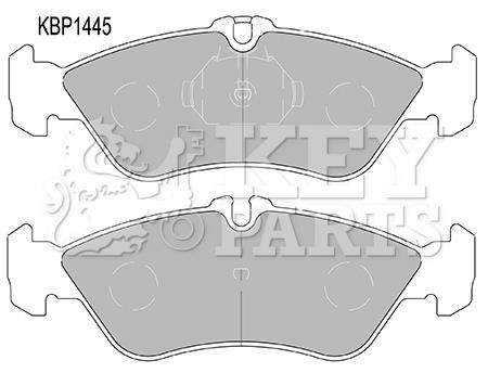 Key parts KBP1445 Brake Pad Set, disc brake KBP1445: Buy near me in Poland at 2407.PL - Good price!
