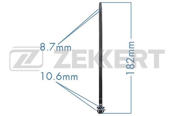 Zekkert BE-1567 Clip, trim/protective strip BE1567: Buy near me in Poland at 2407.PL - Good price!
