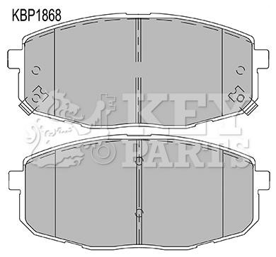 Key parts KBP1868 Klocki hamulcowe, zestaw KBP1868: Dobra cena w Polsce na 2407.PL - Kup Teraz!