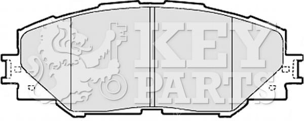Key parts KBP2079 Brake Pad Set, disc brake KBP2079: Buy near me in Poland at 2407.PL - Good price!