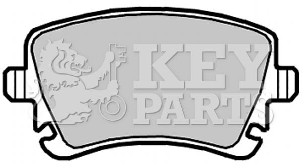 Key parts KBP2139 Гальмівні колодки, комплект KBP2139: Приваблива ціна - Купити у Польщі на 2407.PL!