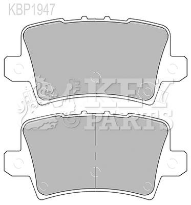 Key parts KBP1947 Brake Pad Set, disc brake KBP1947: Buy near me in Poland at 2407.PL - Good price!