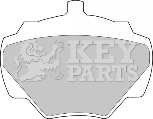 Key parts KBP1528 Scheibenbremsbeläge, Set KBP1528: Kaufen Sie zu einem guten Preis in Polen bei 2407.PL!