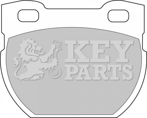 Key parts KBP1250 Klocki hamulcowe, zestaw KBP1250: Dobra cena w Polsce na 2407.PL - Kup Teraz!