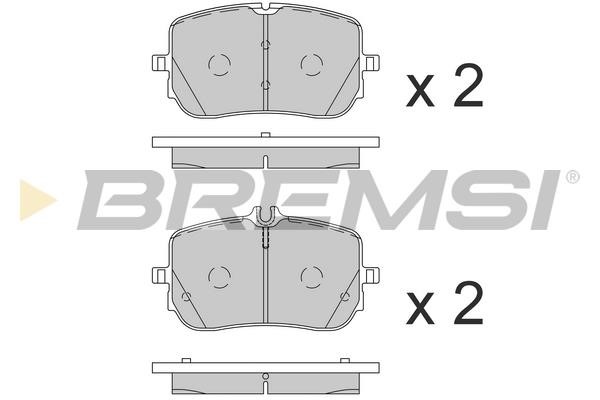 Bremsi BP3865 Тормозные колодки дисковые, комплект BP3865: Купить в Польше - Отличная цена на 2407.PL!