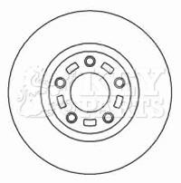 Key parts KBD4449 Wentylowana przednia tarcza hamulcowa KBD4449: Dobra cena w Polsce na 2407.PL - Kup Teraz!