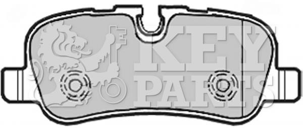 Key parts KBP1941 Klocki hamulcowe, zestaw KBP1941: Dobra cena w Polsce na 2407.PL - Kup Teraz!