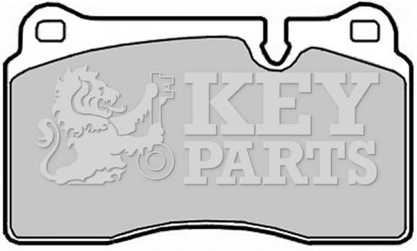 Key parts KBP2017 Brake Pad Set, disc brake KBP2017: Buy near me in Poland at 2407.PL - Good price!