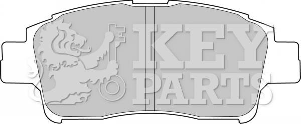 Key parts KBP1681 Brake Pad Set, disc brake KBP1681: Buy near me in Poland at 2407.PL - Good price!