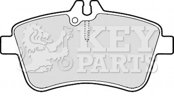 Key parts KBP2145 Гальмівні колодки, комплект KBP2145: Приваблива ціна - Купити у Польщі на 2407.PL!