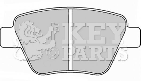 Key parts KBP2242 Klocki hamulcowe, zestaw KBP2242: Dobra cena w Polsce na 2407.PL - Kup Teraz!