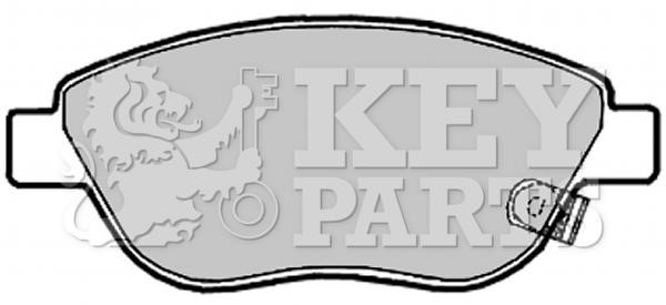 Key parts KBP2028 Klocki hamulcowe, zestaw KBP2028: Dobra cena w Polsce na 2407.PL - Kup Teraz!