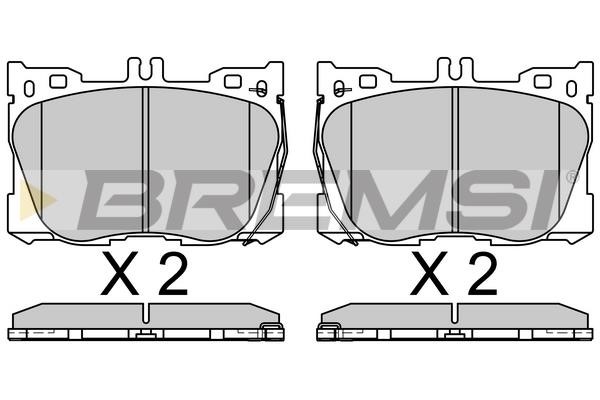 Bremsi BP3762 Front disc brake pads, set BP3762: Buy near me at 2407.PL in Poland at an Affordable price!