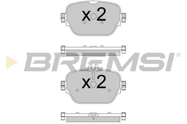 Bremsi BP3770 Brake Pad Set, disc brake BP3770: Buy near me in Poland at 2407.PL - Good price!