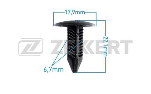 Zekkert BE-1229 Clip, trim/protective strip BE1229: Buy near me at 2407.PL in Poland at an Affordable price!