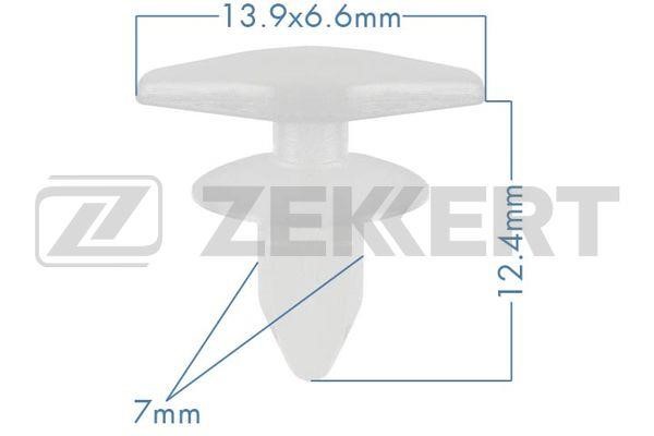 Zekkert BE-1216 Clip, trim/protective strip BE1216: Buy near me in Poland at 2407.PL - Good price!
